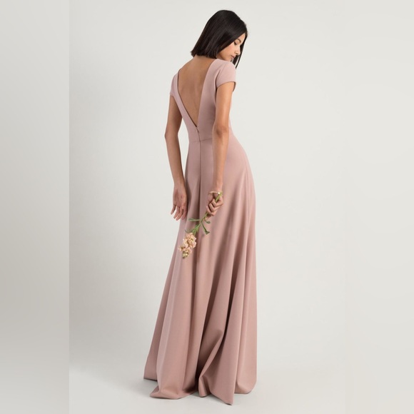 Jenny Yoo Cara Dress in Whipped Apricot Size 2 - Picture 2 of 10